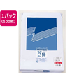 高春堂 封筒 角2 内地紋付 ホワイト 100g 100枚 FCV4334-738