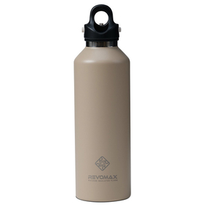 REVOMAX 炭酸対応真空断熱ボトル 32oz(950ml) サンドベージュ DWF-32755B-JP-V3-イメージ1