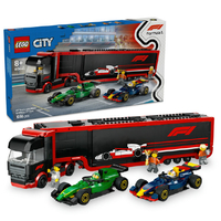 レゴジャパン LEGO シティ 60445 F1(R) RB20 & AMR24 レースカーとF1(R)トラック 60445F1RB20AMR24ﾄF1ﾄﾗﾂｸ