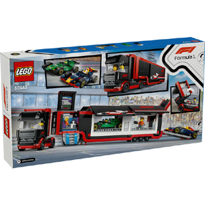 レゴジャパン LEGO シティ 60445 F1(R) RB20 & AMR24 レースカーとF1(R)トラック 60445F1RB20AMR24ﾄF1ﾄﾗﾂｸ-イメージ4