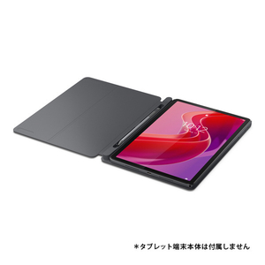 レノボ Tab M11用フォリオケース グレー ZG38C05456-イメージ6