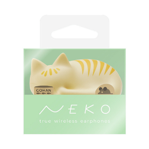 ラディウス 完全ワイヤレスイヤフォン NEKO true wireless earphones チャトラ HP-C28BTC-イメージ4