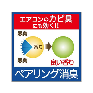 エステー クルマの消臭力 クリップタイプ2個セット クリーンスカッシュ FCA7821-イメージ5