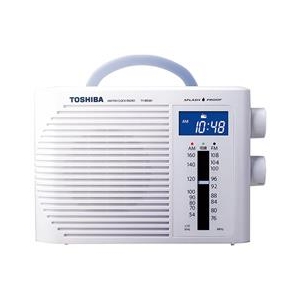 東芝 防水ラジオ ホワイト TY-BR30F(W)-イメージ1