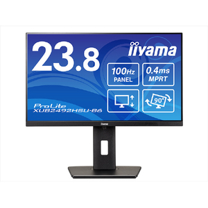 iiyama 23．8型液晶ディスプレイ ブラック XUB2492HSU-B6-イメージ1