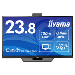 iiyama 23．8型液晶ディスプレイ ブラック XUB2492HSU-B6-イメージ2