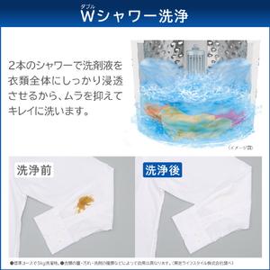 東芝 7．0kg全自動洗濯機 オリジナル ピュアホワイト AW-7GME4(W)-イメージ4