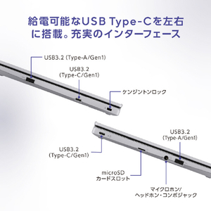 ASUS ノートパソコン Chromebook Chromebook CX1 トランスペアレントシルバー CX1102CKA-N00010-イメージ6