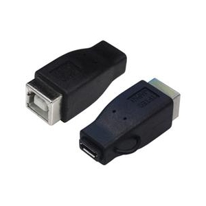 変換名人 USB2．0 B(メス)→microUSB(メス) 変換プラグ USBBB-MCB-イメージ1