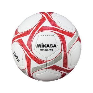 ミカサ サッカー 軽量球5号 380g ホワイト／レッド FC672RV-MC512L-WR-イメージ1