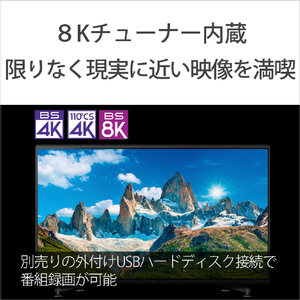 SONY 85V型4K・8Kチューナー内蔵液晶テレビ BRAVIA ブラック KJ-85Z9H-イメージ3