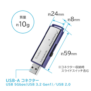 I・Oデータ アンチウイルスエンジン搭載セキュリティUSBメモリー 4GB 1年保証 ED-VT4/4G-イメージ2