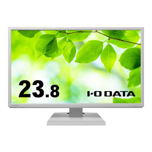 I・Oデータ 23．8型ワイド液晶ディスプレイ ホワイト LCD-CF241EDW-A-イメージ1