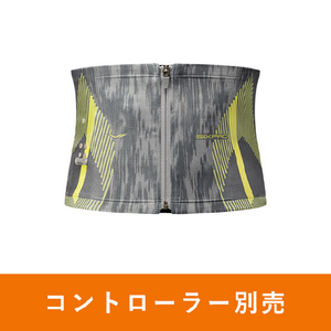 MTG SIXPAD パワースーツ コアベルト HOME GYM対応モデル / Powersuit Core Belt 【コントローラー別売り】 グレー・Mサイズ SE-BS-14B-M-イメージ1