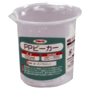 アサヒペン PPビーカー 100ml AP9016192-イメージ1