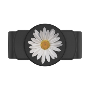 PopSockets スマホグリップ White Daisy Black 806137-イメージ1