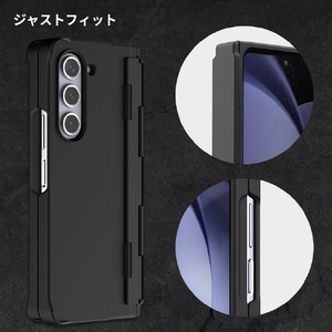 araree Galaxy Z Fold 5用ケース Nukin 360 クリア AR25264GZFD5-イメージ7