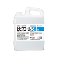 サラヤ 速乾性手指消毒剤 ヒビスコールSH 5L カップ&ノズル付 F043203-42308