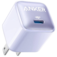 Anker 充電器 (20W) パープル A2637NQ6