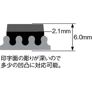 アルマーク マーキングマン/差替式ゴム印 ユニラバー T-4(4mm)英数字・漢字セット FC816AR-3230619-イメージ2