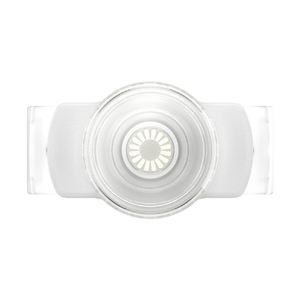 PopSockets スマホグリップ SQUARE Edges White and Clear 805497-イメージ1