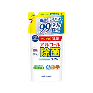 第一石鹸 アルコール除菌スプレー 詰替用 360mL FCU3784-イメージ1