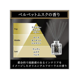 エステー お部屋の消臭力 PremiumAromaStick ベルベットムスク FCB8217-イメージ4