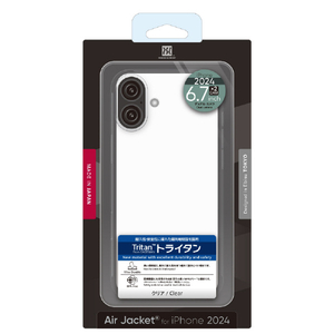 パワーサポート iPhone 16 Plus用ケース Air Jacket Clear PLLM-71-イメージ3