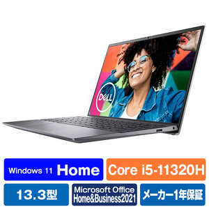 DELL ノートパソコン Inspiron 13 5310 プラチナシルバー MI553-BWHBC-イメージ1