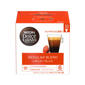 ネスレ ネスカフェ ドルチェ グスト 専用カプセル レギュラーブレンド 30杯分 F358788-イメージ1