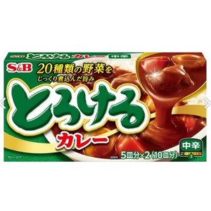 エスビー食品 とろけるカレー中辛 180g F719251-イメージ1