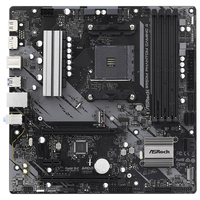 ASROCK ASRock Socket AM4 AMD B550 MicroATX マザーボード B550M PHANTOM GAMING 4