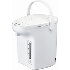 ピーコック 電気保温エアーポット(非沸とうタイプ) (2．2L) ホワイト WVP-22W-イメージ1