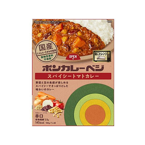 大塚食品 ボンカレーベジ スパイシートマト 辛口180g FCR7596-イメージ1