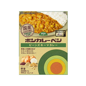 大塚食品 ボンカレーベジ ビーンズキーマ 中辛180g FCR7597-イメージ1