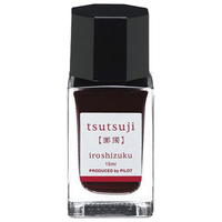 パイロット 万年筆インキ(15ml) 色彩雫 躑躅 ｲﾛｼｽﾞｸ15MLﾂﾂｼﾞINK15TT