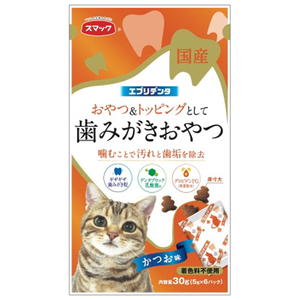 スマック エブリデンタ 猫用 かつお味 30g ｴﾌﾞﾘﾃﾞﾝﾀﾈｺﾖｳｶﾂｵｱｼﾞ30G-イメージ1