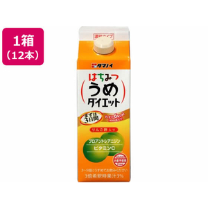 タマノイ酢 はちみつうめダイエット 濃縮タイプ 500ml×12本 F497516-イメージ1