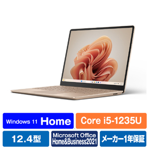 マイクロソフト Surface Laptop Go 3(i5/16GB/256GB) サンドストーン XKQ-00015-イメージ1