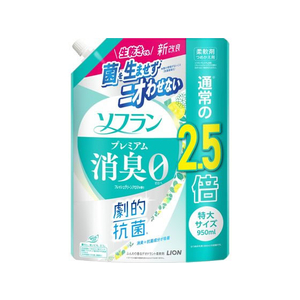 ライオン ソフラン プレミアム消臭 フレッシュグリーンアロマ 詰替 特大 950mL FC112PV-イメージ1