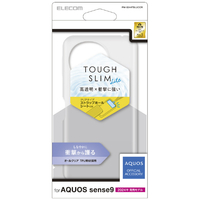 エレコム AQUOS sense9用TOUGH SLIM LITE タフソフト クリア PM-S244TSLUCCR