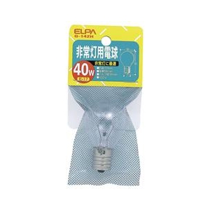 エルパ 40W 非常灯用電球 G-142H-イメージ1