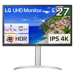 LGエレクトロニクス 27インチ 4Kモニター 27UP550N-W-イメージ1