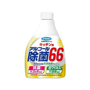 フマキラー キッチン用アルコール除菌66 つけかえ用 400mL FCT7533-イメージ1