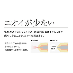 ダイニチ 木造7畳 コンクリート9畳まで 石油ファンヒーター ダイニチブルーヒーター チャコールブラック FW-2523NE-K-イメージ5