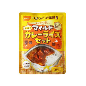 尾西食品 CoCo壱番屋監修 尾西のマイルドカレーライスセット1食 FCR7656-イメージ1