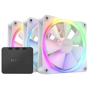 NZXT RGBファン 120mm 3個&RGB照明コントローラーセットモデル ホワイト RF-R12TF-W1-イメージ1