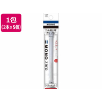 トンボ鉛筆 替え消しゴム モノゼロ 丸型用 2本入 5個 FCS6598-ER-KUR