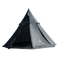 ロイヤル ティピー テント peace park BLACK 36662022-TEPEE-TENT-BK