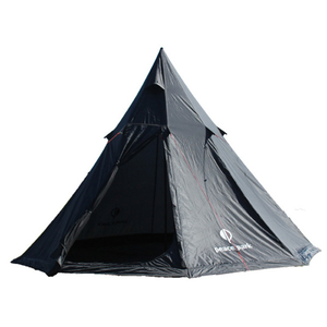 ロイヤル ティピー テント peace park BLACK 36662022-TEPEE-TENT-BK-イメージ1